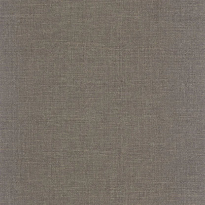 Flax - Plain Wallpaper - Noir Fusain