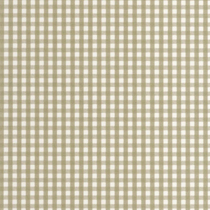 Gingham Charm Wallpaper - Vert Tilleul