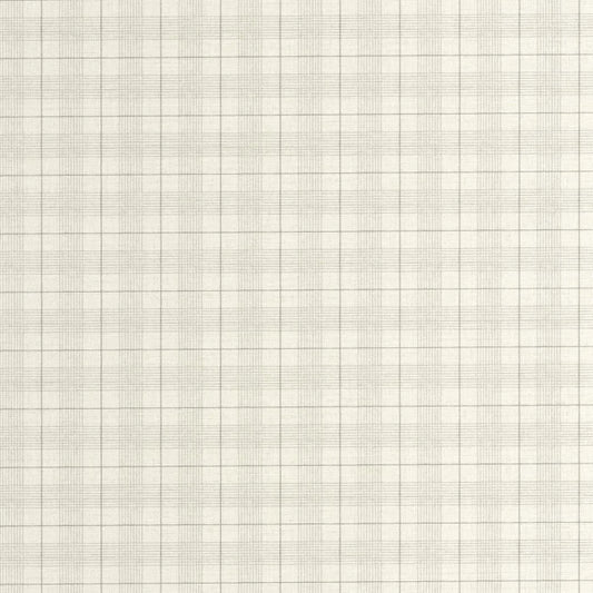 Fitting Room - Checks Wallpaper - Gris Duvet