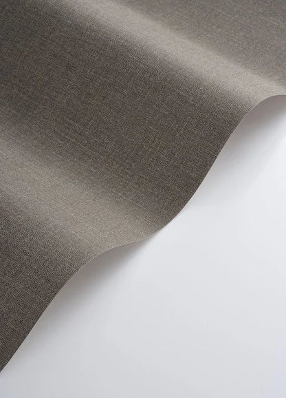 Flax - Plain Wallpaper - Noir Fusain