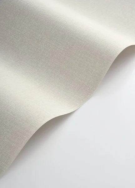 Sample - Flax - Plain Wallpaper - Gris Duvet