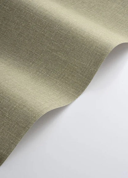 Flax - Plain Wallpaper - Vert Tilleul
