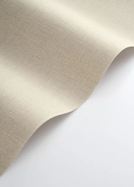 Sample - Flax - Plain Wallpaper - Beige Sable
