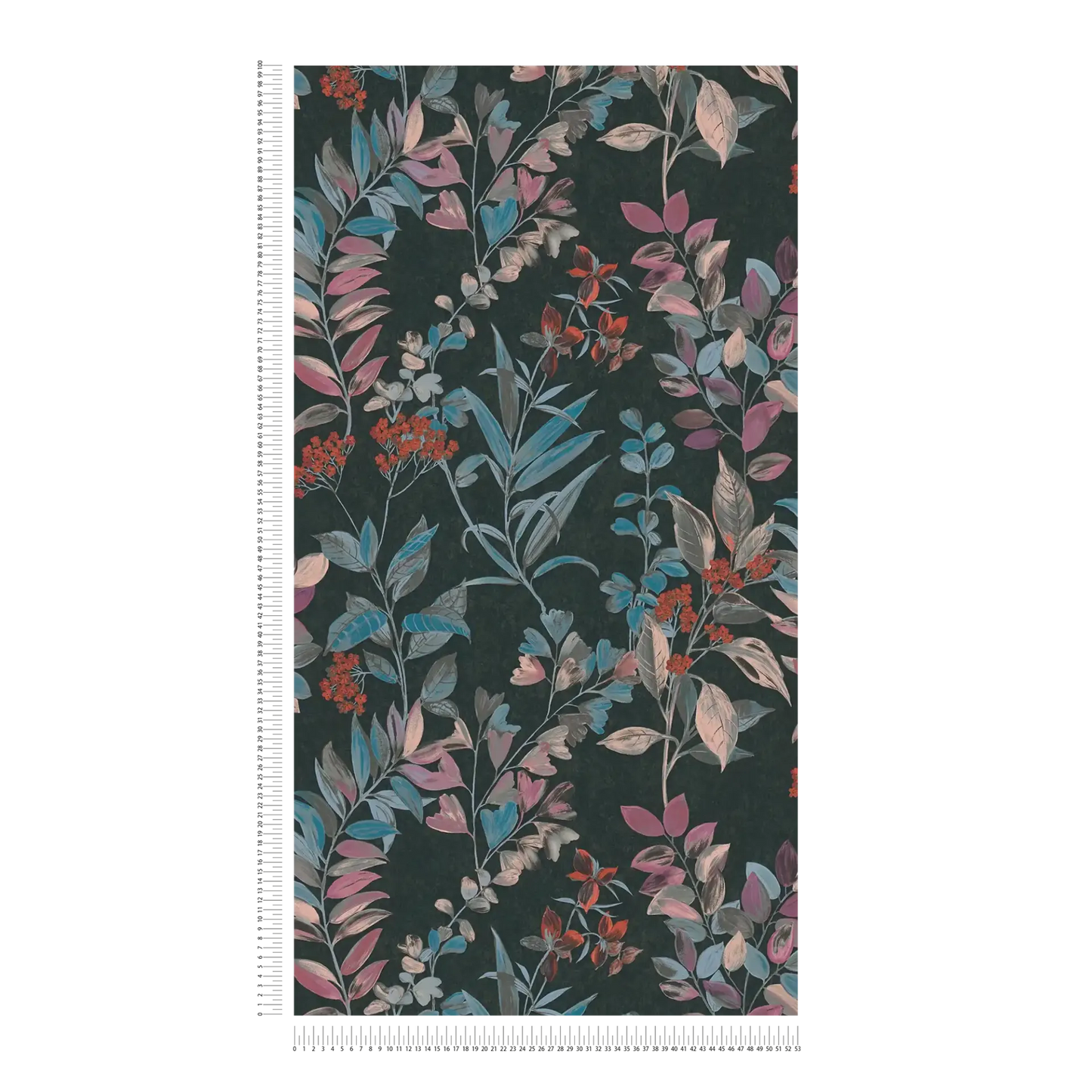 Meadow Whisper - Architects Wallpaper - Multi Black