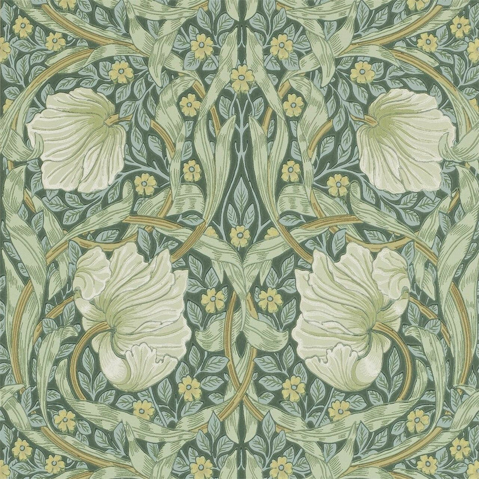 Pimpernel Wallpaper - Green