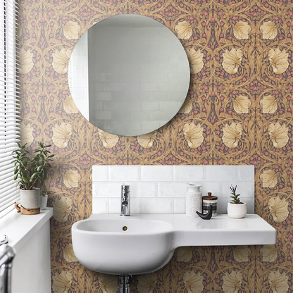 Pimpernel Wallpaper - Fig/Sisal
