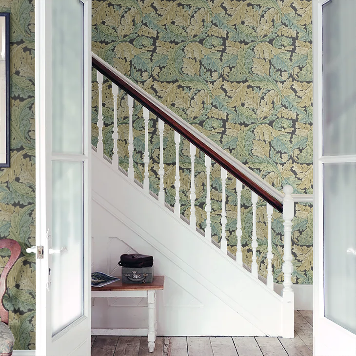 Acanthus by Morris Wallpaper - Privet