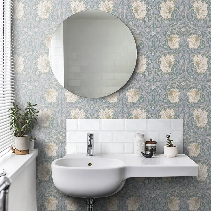 Pimpernel Wallpaper - Eggshell/Ecru