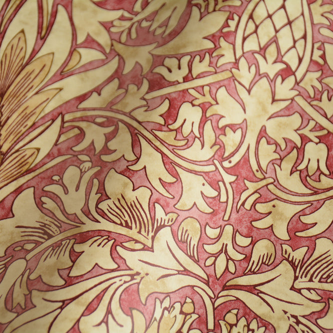 Snakeshead Wallpaper - Morris - Madder/Gold