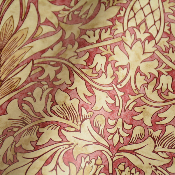 Sample - Snakeshead Wallpaper - Morris - Madder/Gold
