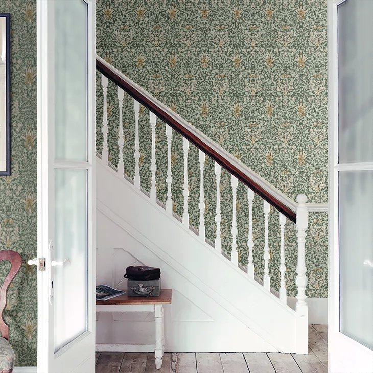 Snakeshead Wallpaper - Morris - Forest/Thyme