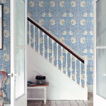 Pimpernel Wallpaper - Woad