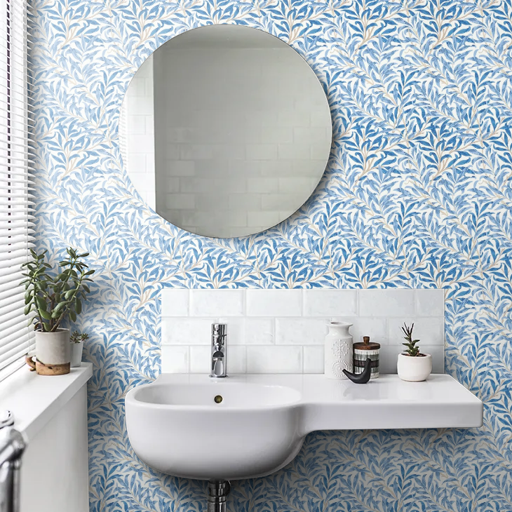 Willow Boughs Wallpaper - Morris - Woad