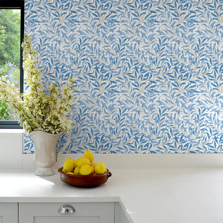 Willow Boughs Wallpaper - Morris - Woad
