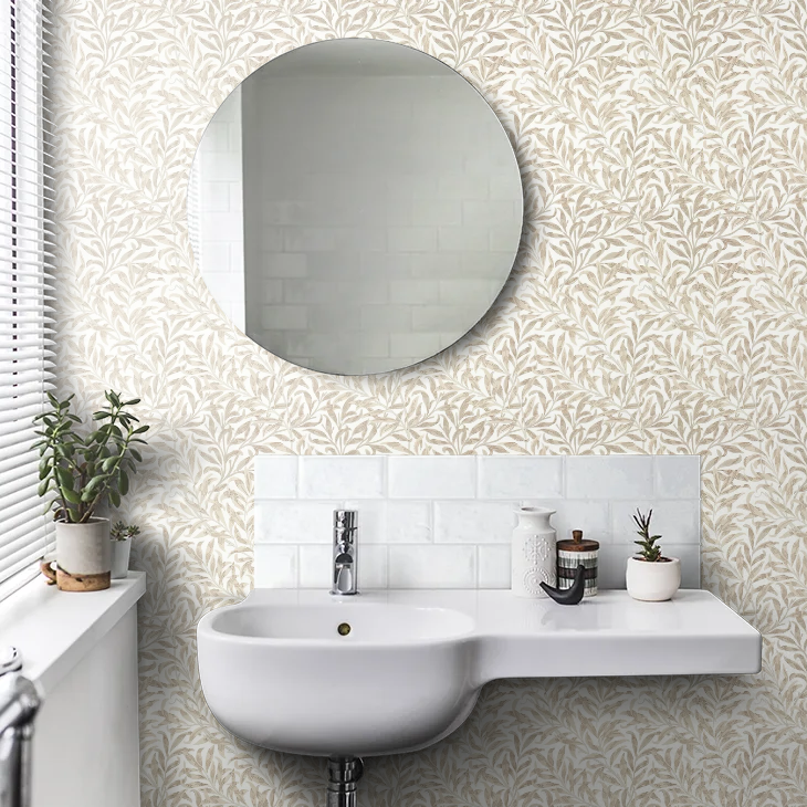 Willow Boughs Wallpaper - Morris - Linen