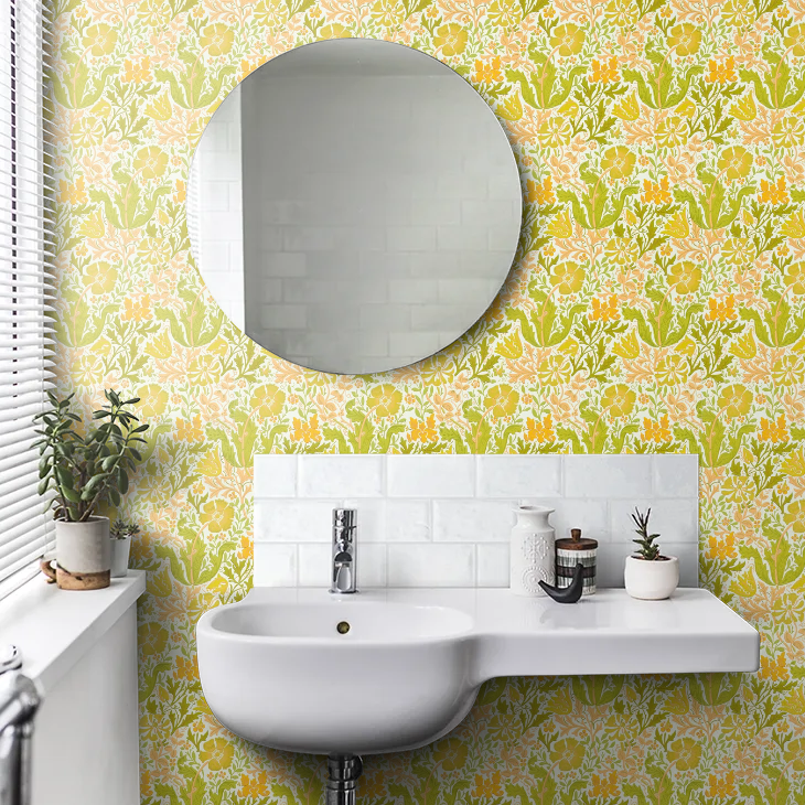 Compton Wallpaper - Summer Yellow