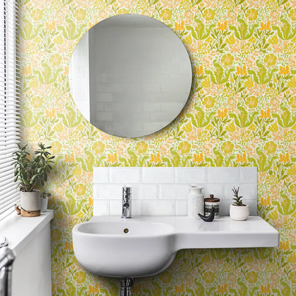 Compton Wallpaper - Summer Yellow