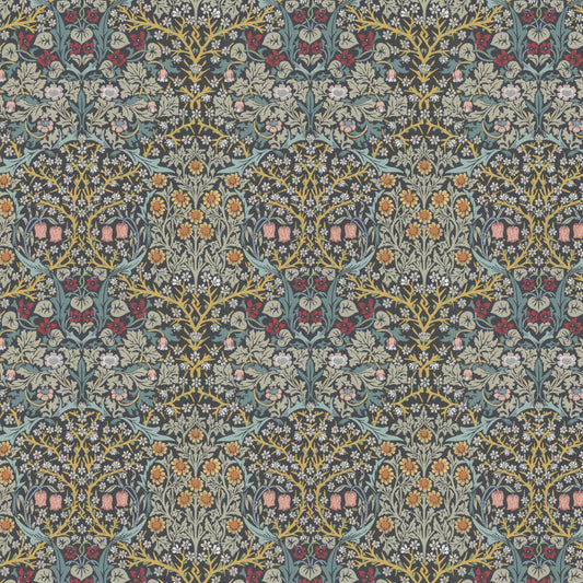 Blackthorn Wallpaper - Indigo