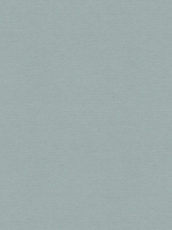 Sample – Linea Linen Texture Vinyl Wallpaper – Duck Egg