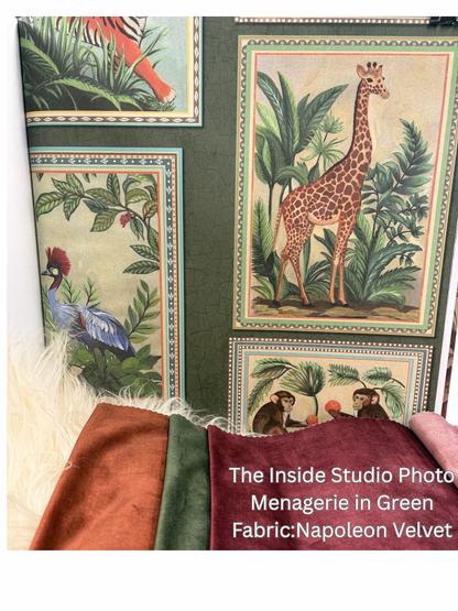 Menagerie Wallpaper – Green