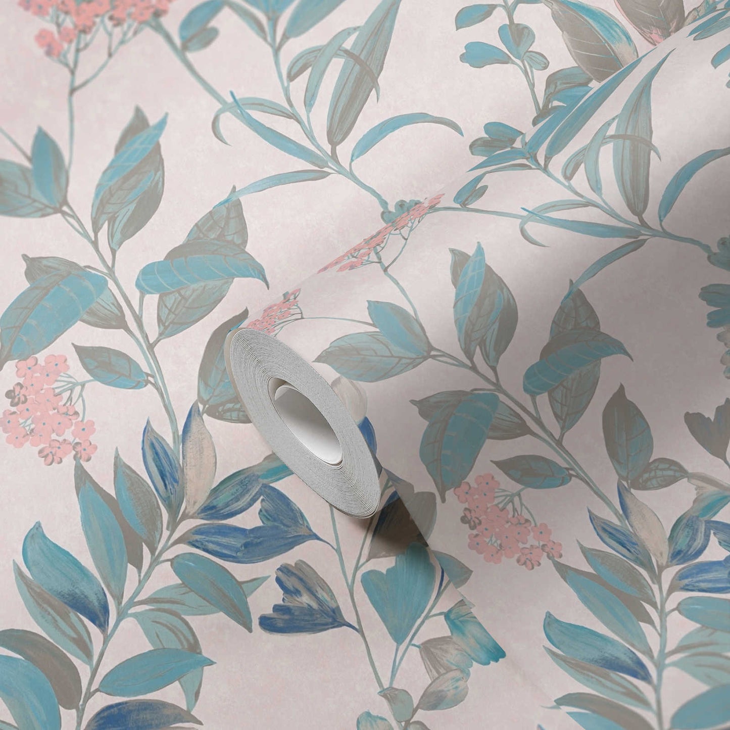 Meadow Whisper - Architects Wallpaper - Multi Pink