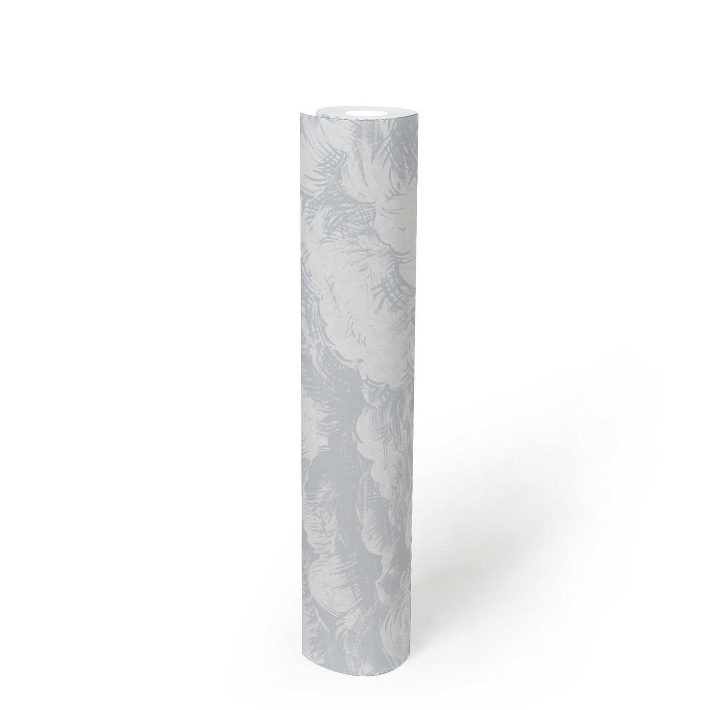 Cloudy Cloud Wallpaper - White