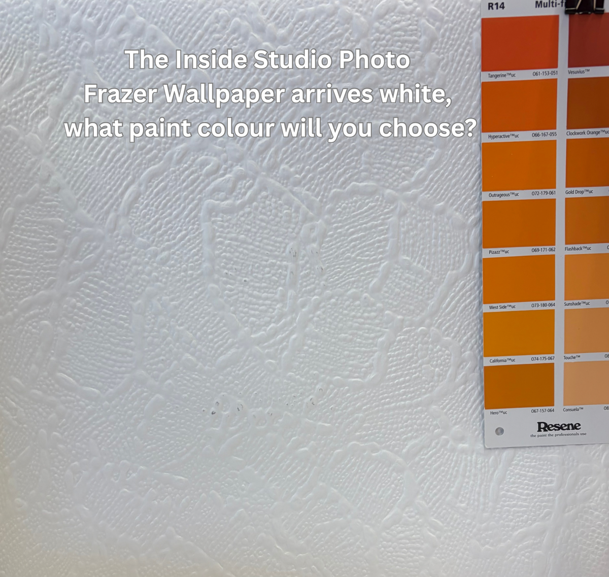 Frazer/Plaster Effects Anaglypta Wallpaper - Paintable