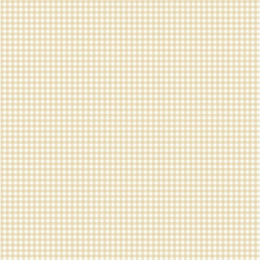 Lotta Gingham Wallpaper - Yellow