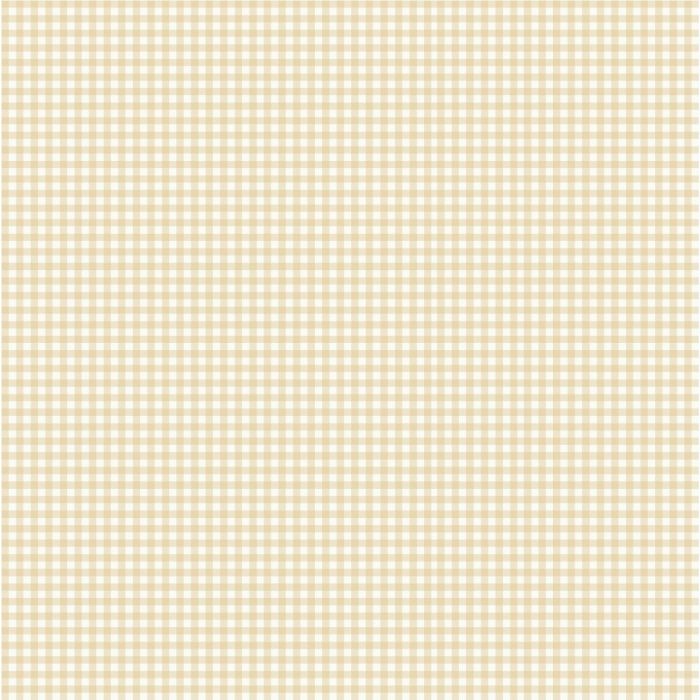 Sample - Lotta Gingham Wallpaper - Yellow