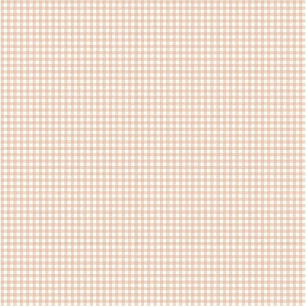 Sample - Lotta Gingham Wallpaper - Red