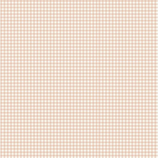 Lotta Gingham Wallpaper - Red