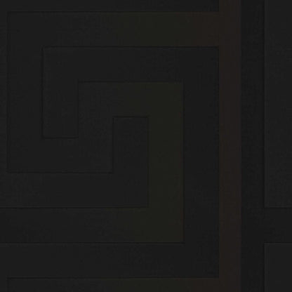 Versace Home Wallpaper - Black