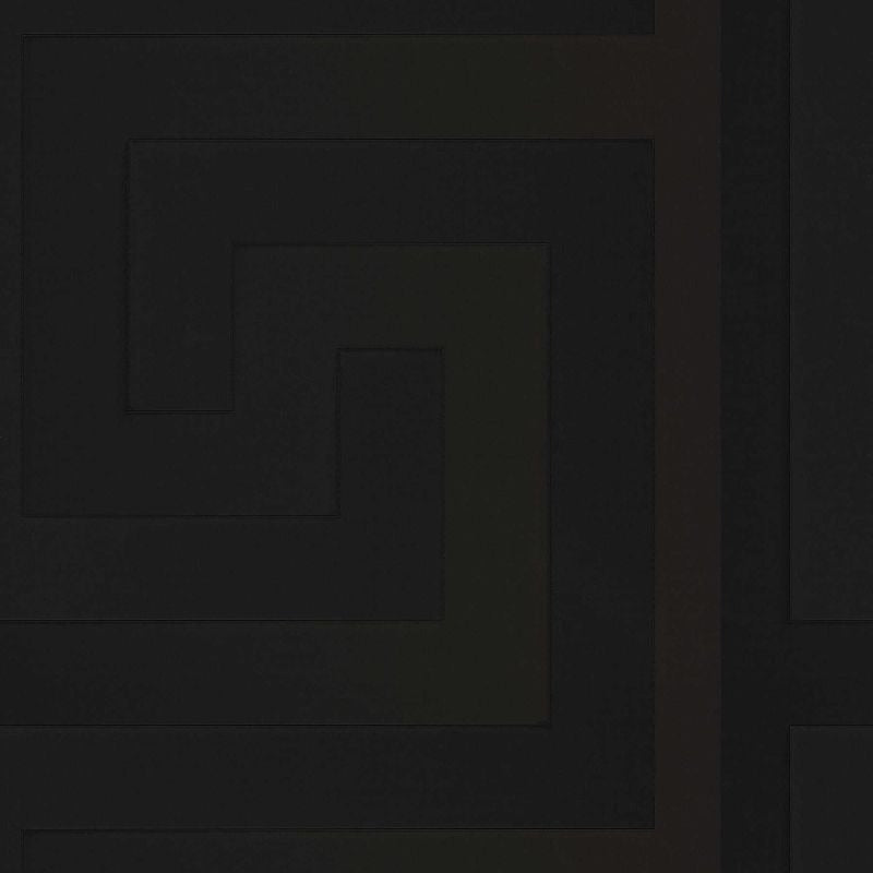 Versace Home Wallpaper - Black