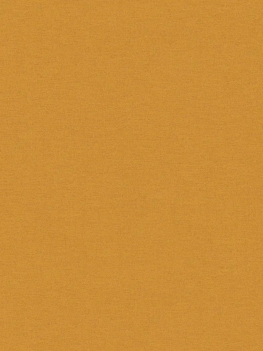 Retro Plain Chic plain wallpaper in mustard – flat pattern