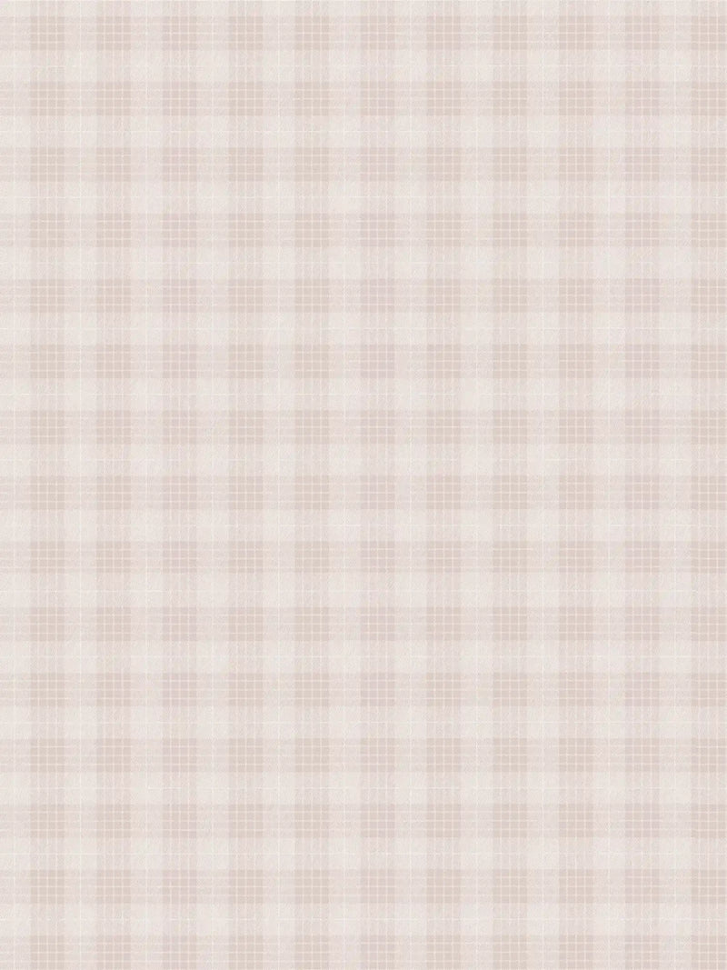 Sample - Tartan The Wallpaper - Beige