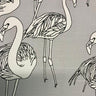 Deco Flamingo Wallpaper - Super Wide - Spiral Staircase