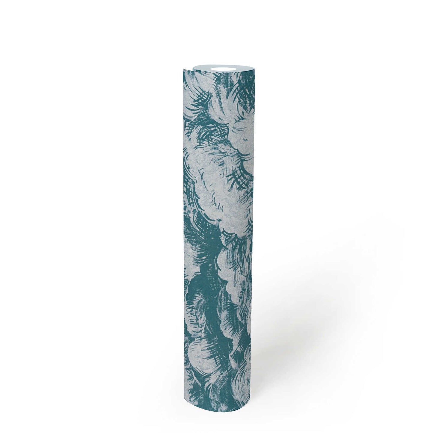 Cloudy Cloud Wallpaper - Blue