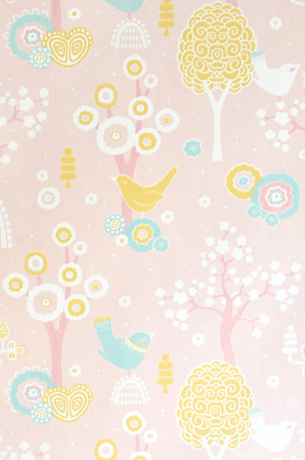 Sample - Cherry Valley Wallpaper - Pink