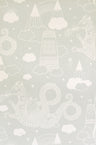 Dragon Sky Wallpaper - Grey