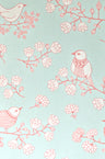 Sugar Tree Wallpaper - Turquoise