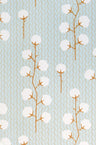 Sweet Cotton Wallpaper - Turquoise