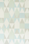 Alice Geometric Wallpaper - Turquoise