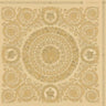 Versace Crown Moulding Wallpaper - Gold/Yellow