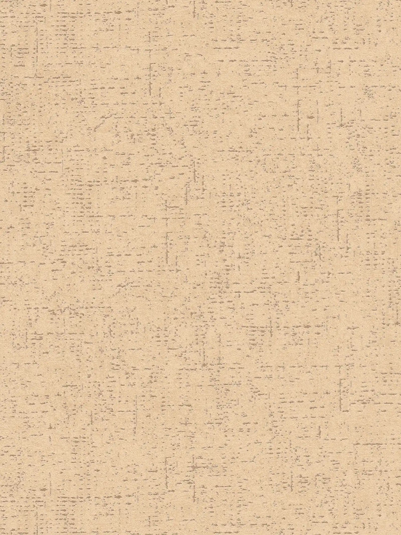 Sample - Cork-look Wallpaper - Beige 1