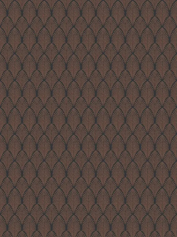 Pop Style Art Deco Brown Wallpaper - 36 Rolls Due in September