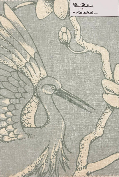 Egrets Florence Broadhurst Fabric - 12 Colours