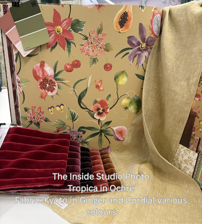 Tropica Wallpaper - Ochre