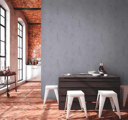 New York Plaster Wallpaper - Dark Grey - Last 3 Rolls