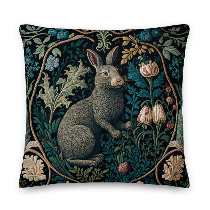 Rabbit Woodland Cushion Covers