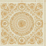 Versace Crown Moulding Wallpaper - Gold/Beige/Creme